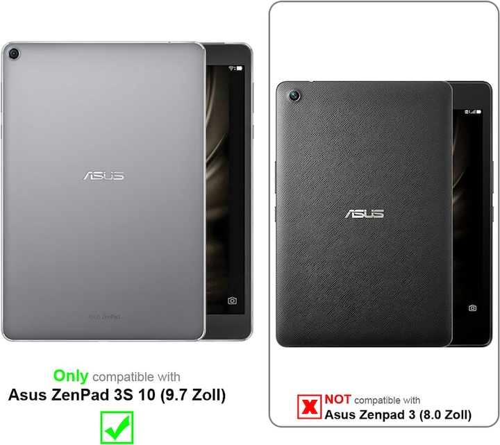 Productafbeelding Cadorabo Tablet hoes Universeel 360 (Asus ZenPad 3S 10)