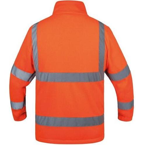 Thumbnail - Korntex, Arbeitsjacke, Hi-Vis Fleece Jacke (XXL)