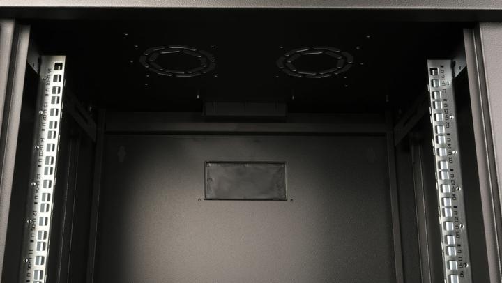 Produktbild equip Netzwerkschrank 19" 16U 600x450mm schwarz (16 HE, 19 Zoll Rack)