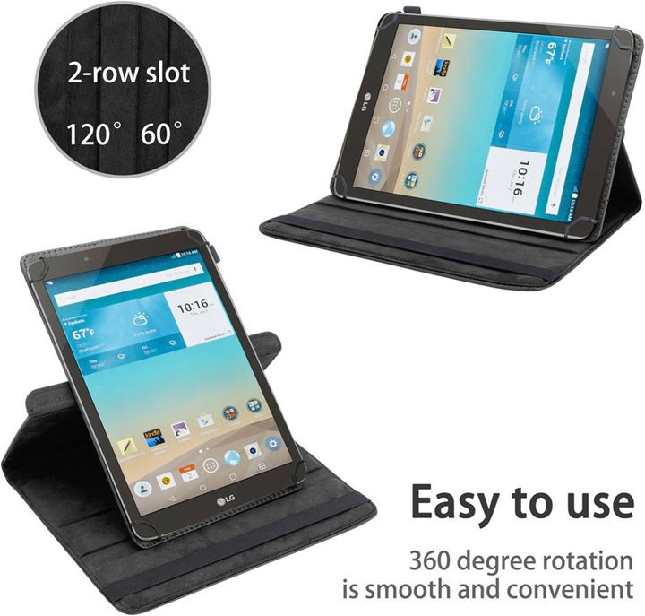 Productafbeelding Cadorabo Tablet hoes Universeel 360 (LG G Pad F)