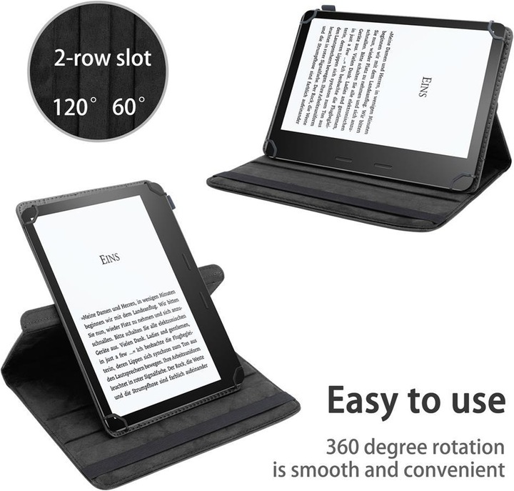 Productafbeelding Cadorabo Tablet hoes Universeel 360 (Oasis 2017 (9e gen.))