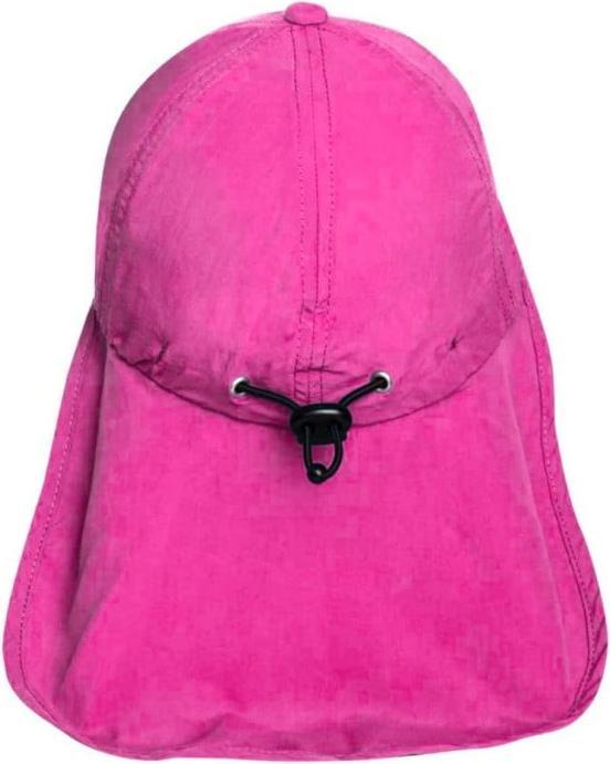 Produktbild IQ-UV UV Schutz Cap Bites mit Nackenschutz Kinder recycelt, pink (1 Stk) (Sonnencreme, SPF 50+)