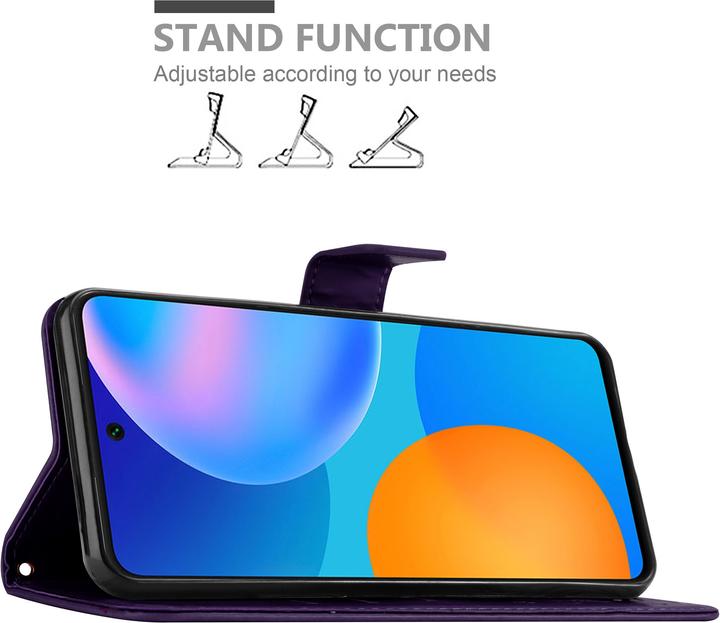 Actual product image Cadorabo Flower Book cover (Huawei P Smart (2021))