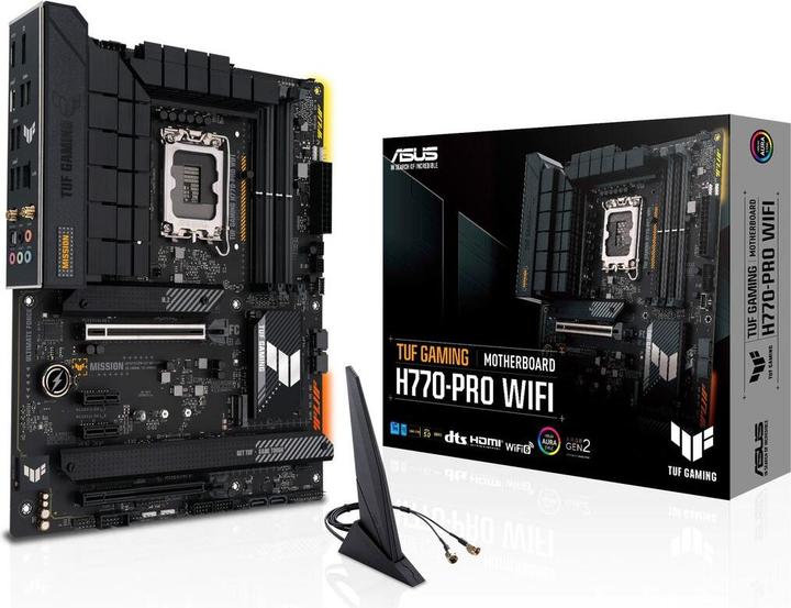 Produktbild ASUS TUF GAMING H770-PRO WIFI (LGA 1700, Intel H770, ATX)