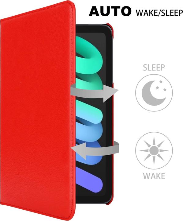 Produktbild Cadorabo Tablet Book Gummi (KEIN Wake Up) Hülle (Apple iPad mini 2021)