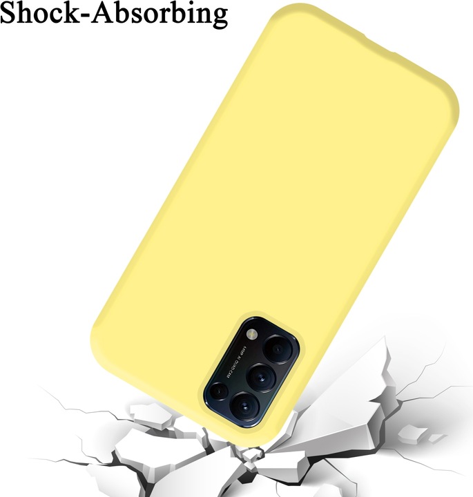 Actual product image Cadorabo TPU Liquid Silicone Case Cover (Oppo Find X3 Lite)