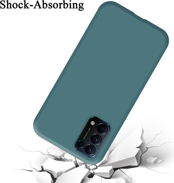 Actual product image Cadorabo TPU Liquid Silicone Case Cover (Oppo Find X3 Lite)