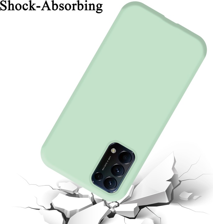 Actual product image Cadorabo TPU Liquid Silicone Case Cover (Oppo Find X3 Lite)