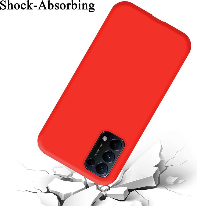Produktbild Cadorabo TPU Liquid Silicone Case Hülle (Oppo Find X3 Lite)