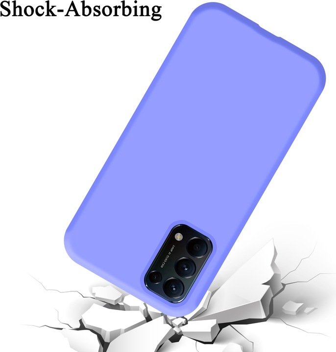 Actual product image Cadorabo TPU Liquid Silicone Case Cover (Oppo Find X3 Lite)