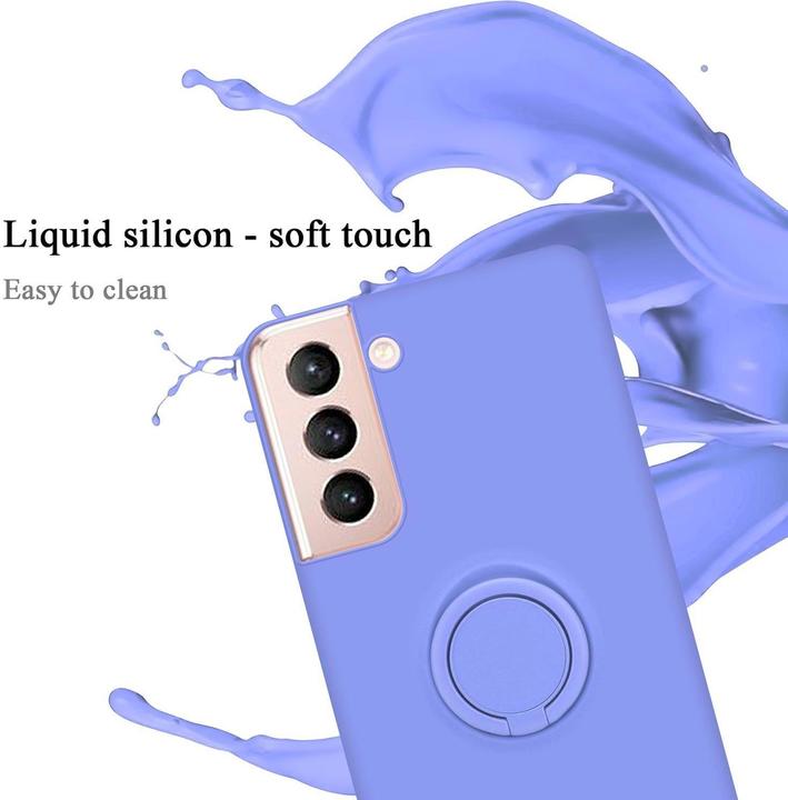 Image du produit Cadorabo TPU Liquid Ring Silicone Case Cover (Samsung Galaxy S21 5G)