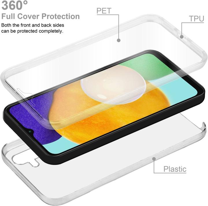Produktbild Cadorabo TPU 360 Grad Case Hülle (Samsung Galaxy A13 5G)