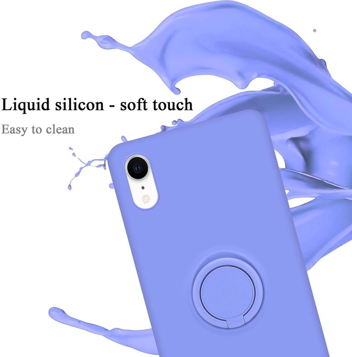 Immagine prodotto Cadorabo Custodia in silicone TPU Liquid Ring Cover (Apple iPhone XR)