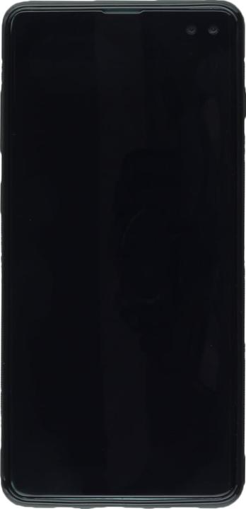 Produktbild PhoneLook Hülle Silikon schwarz Marble Rose Gold (Samsung Galaxy S10+)