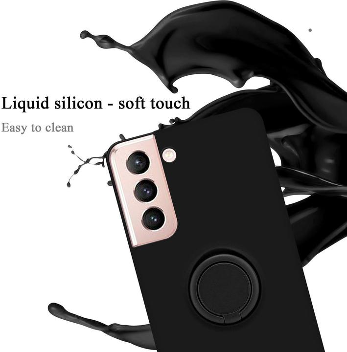 Immagine prodotto Cadorabo Custodia in silicone TPU Liquid Ring Cover (Samsung Galaxy S21 5G)