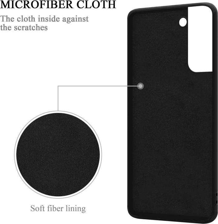 Immagine prodotto Cadorabo Custodia in silicone TPU Liquid Ring Cover (Samsung Galaxy S21 5G)