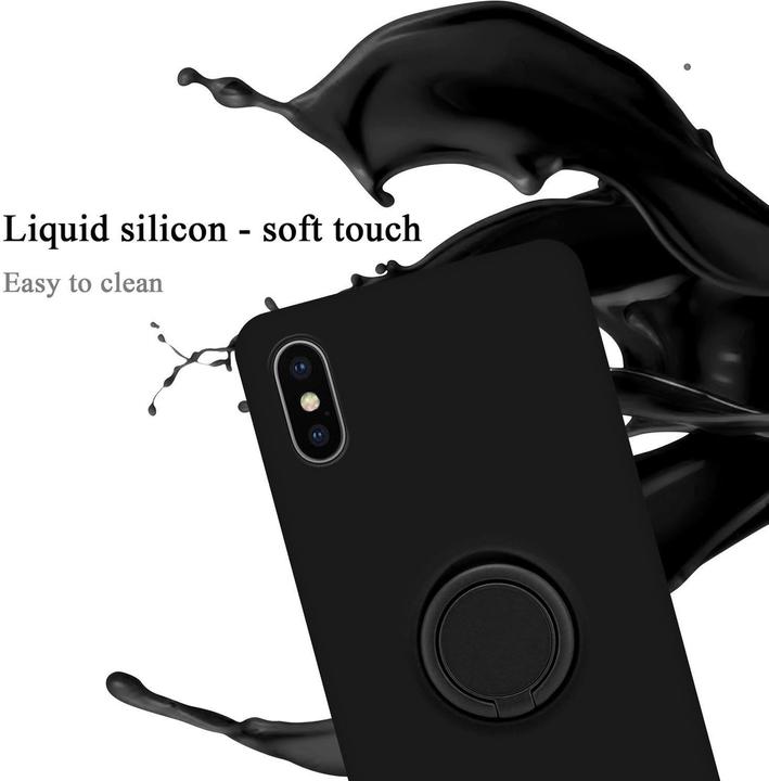Image du produit Cadorabo TPU Liquid Ring Silicone Case Cover (Apple iPhone X)