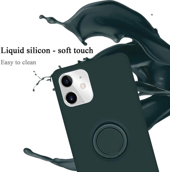 Actual product image Cadorabo TPU Liquid Ring Silicone Case Cover (Apple iPhone 11)