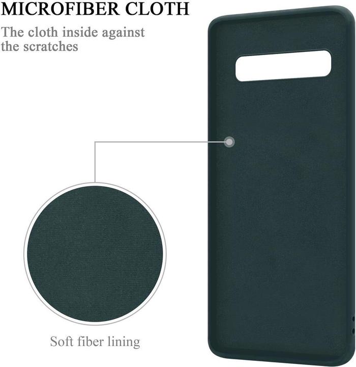 Actual product image Cadorabo TPU Liquid Ring Silicone Case Cover (Samsung Galaxy S10 5G)