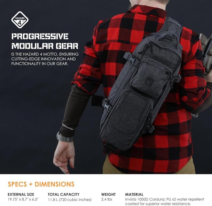 Produktbild Hazard 4 Plan-B Slingbag Grau (17.70 l)