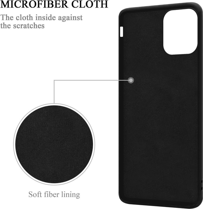 Immagine prodotto Cadorabo Custodia in silicone TPU Liquid Ring Cover (Apple iPhone 12 Pro Max)