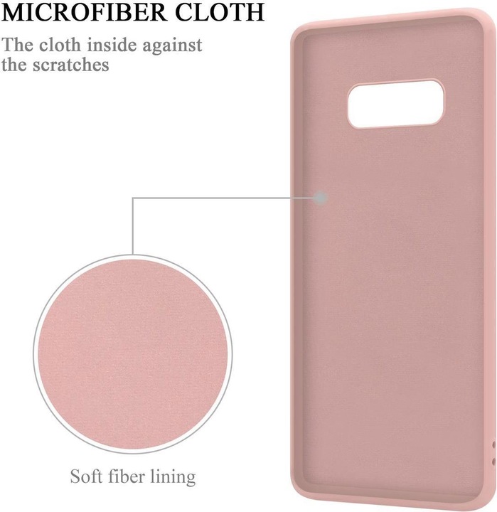 Actual product image Cadorabo TPU Liquid Ring Silicone Case Cover (Samsung Galaxy S10e)
