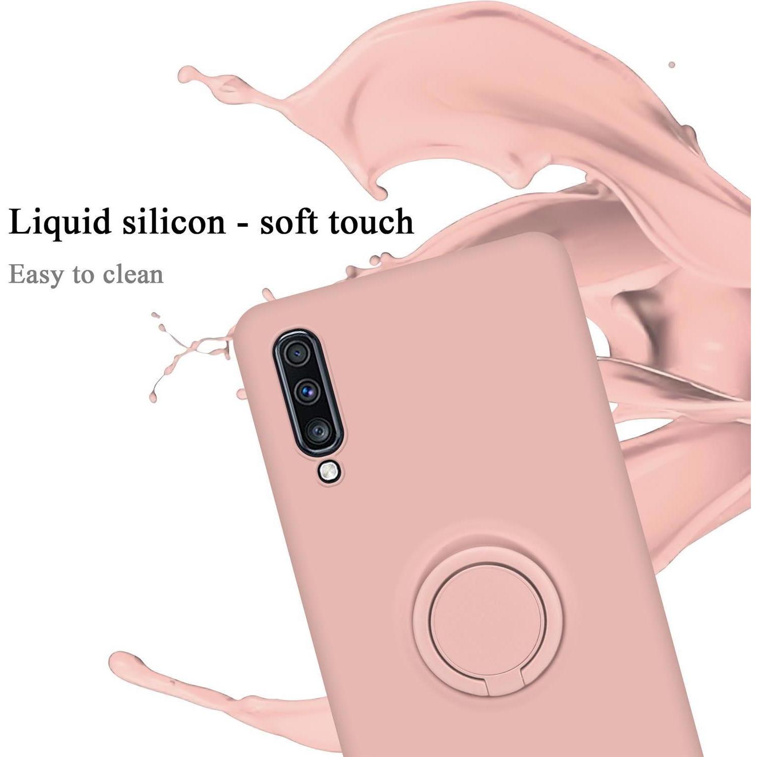 Thumbnail - Cadorabo TPU Liquid Ring Silicone Case Hülle (Samsung Galaxy A70S, Samsung Galaxy A70), Smartphone Hülle, Rosa