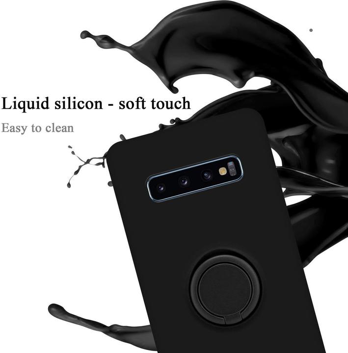 Actual product image Cadorabo TPU Liquid Ring Silicone Case Cover (Samsung Galaxy S10)