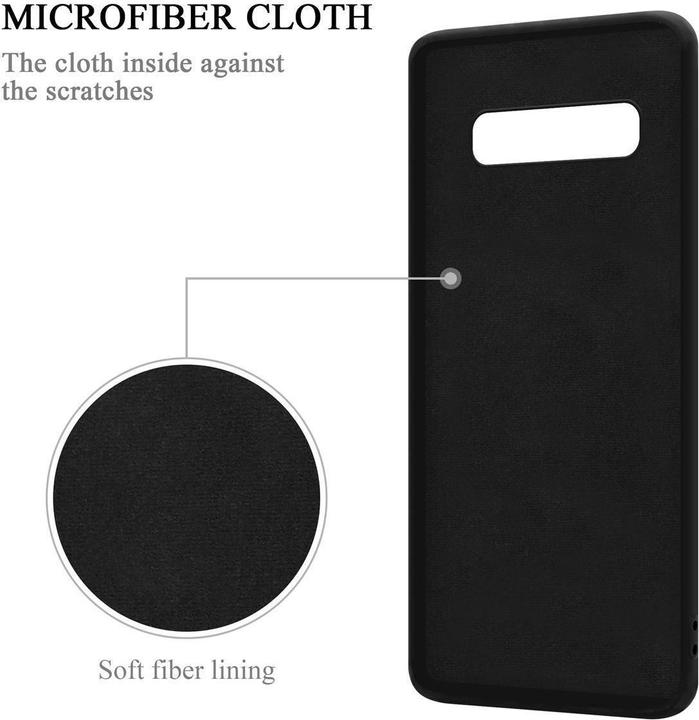 Actual product image Cadorabo TPU Liquid Ring Silicone Case Cover (Samsung Galaxy S10)