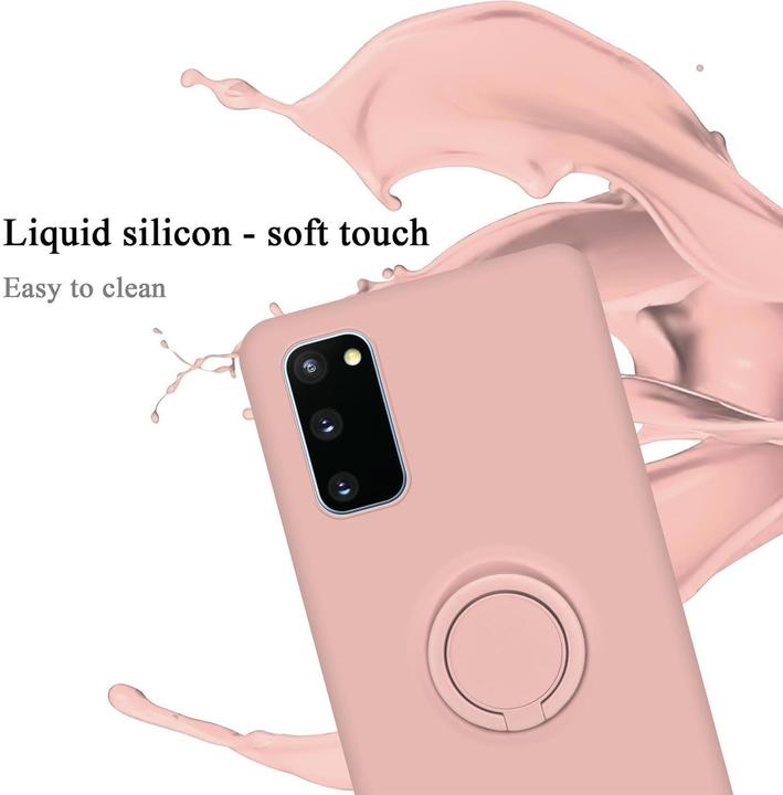 Actual product image Cadorabo TPU Liquid Ring Silicone Case Cover (Samsung Galaxy S20 FE)