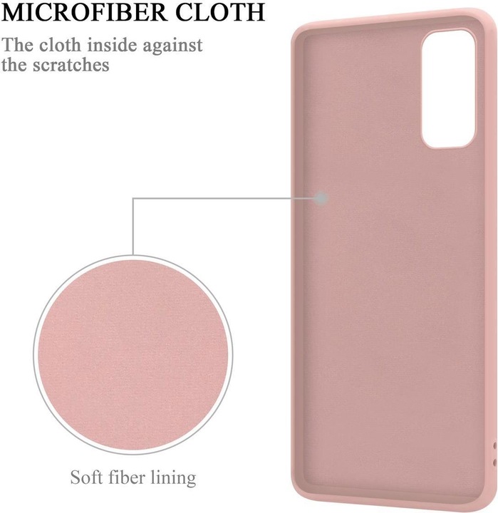 Immagine prodotto Cadorabo Custodia in silicone TPU Liquid Ring Cover (Samsung Galaxy S20 FE)
