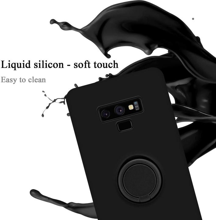 Actual product image Cadorabo TPU Liquid Ring Silicone Case Cover (Samsung Galaxy Note 9)
