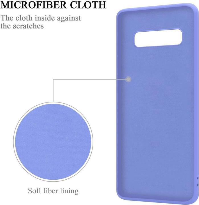 Image du produit Cadorabo TPU Liquid Ring Silicone Case Cover (Samsung Galaxy S10)