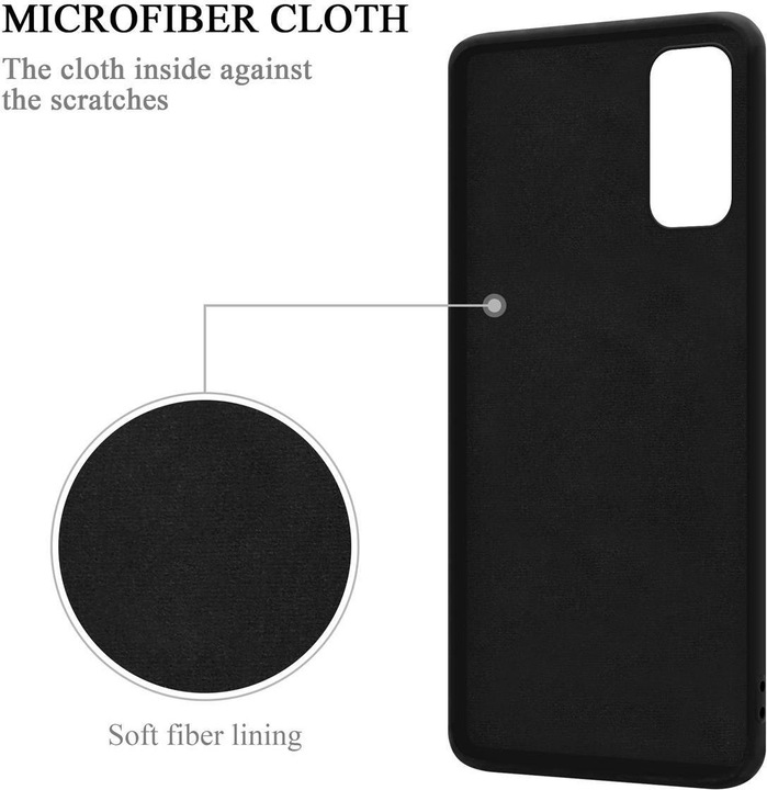 Actual product image Cadorabo TPU Liquid Ring Silicone Case Cover (Samsung Galaxy S20 FE)