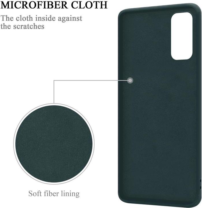 Actual product image Cadorabo TPU Liquid Ring Silicone Case Cover (Samsung Galaxy S20 FE)
