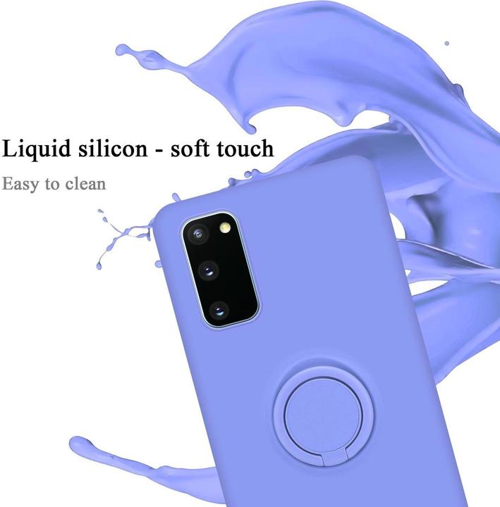 Actual product image Cadorabo TPU Liquid Ring Silicone Case Cover (Samsung Galaxy S20 FE)