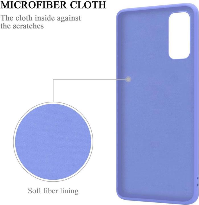 Actual product image Cadorabo TPU Liquid Ring Silicone Case Cover (Samsung Galaxy S20 FE)
