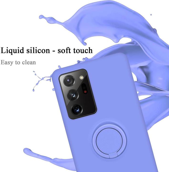 Image du produit Cadorabo TPU Liquid Ring Silicone Case Cover (Samsung Galaxy Note 20 Ultra)