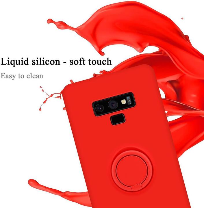 Actual product image Cadorabo TPU Liquid Ring Silicone Case Cover (Samsung Galaxy Note 9)