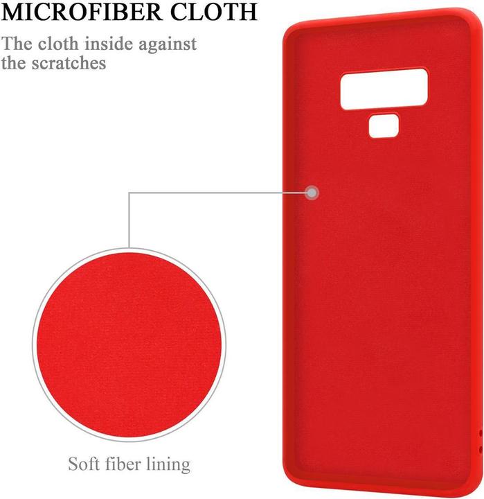 Actual product image Cadorabo TPU Liquid Ring Silicone Case Cover (Samsung Galaxy Note 9)
