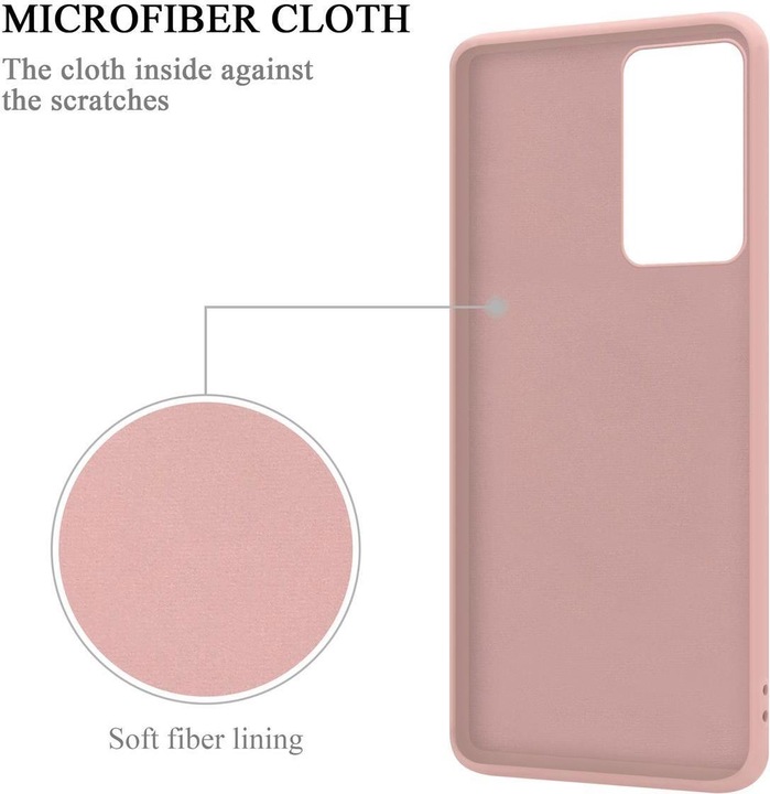 Actual product image Cadorabo TPU Liquid Ring Silicone Case Cover (Samsung Galaxy Note 20 Ultra)