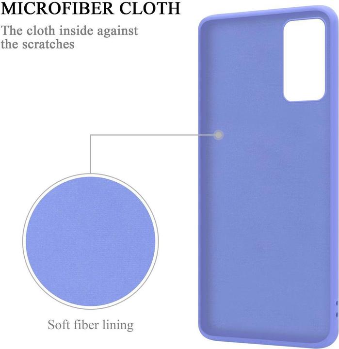 Actual product image Cadorabo TPU Liquid Ring Silicone Case Cover (Samsung Galaxy Note 20)