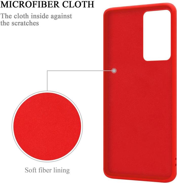 Image du produit Cadorabo TPU Liquid Ring Silicone Case Cover (Samsung Galaxy Note 20 Ultra)