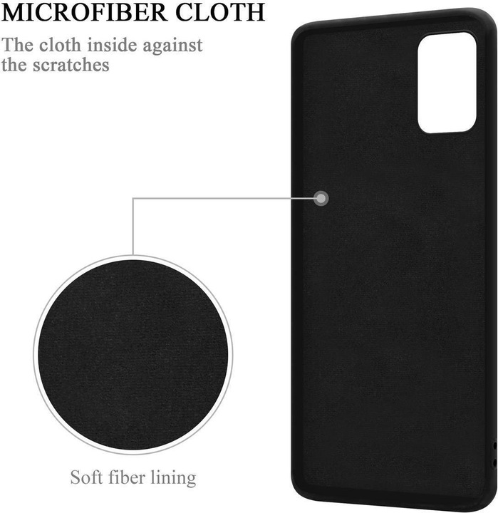 Actual product image Cadorabo TPU Liquid Ring Silicone Case Cover (Samsung Galaxy A71)