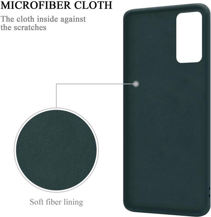 Actual product image Cadorabo TPU Liquid Ring Silicone Case Cover (Samsung Galaxy Note 20)