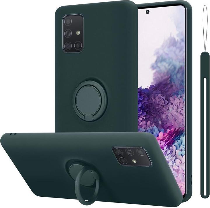 Actual product image Cadorabo TPU Liquid Ring Silicone Case Cover (Samsung Galaxy A71)