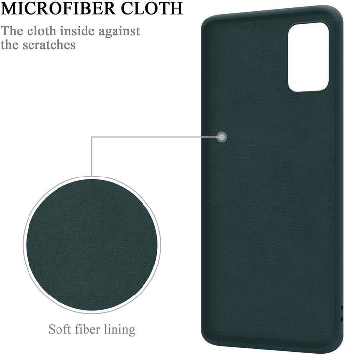 Actual product image Cadorabo TPU Liquid Ring Silicone Case Cover (Samsung Galaxy A71)