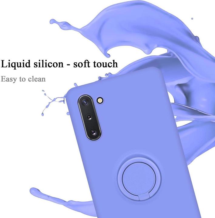 Actual product image Cadorabo TPU Liquid Ring Silicone Case Cover (Samsung Galaxy Note 10)