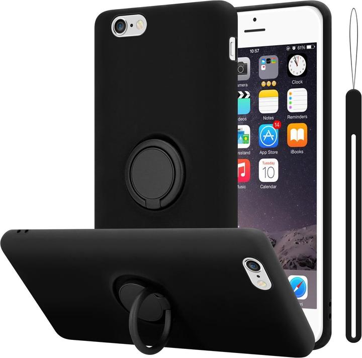 Immagine prodotto Cadorabo Custodia in silicone TPU Liquid Ring Cover (Apple iPhone 6 Plus)