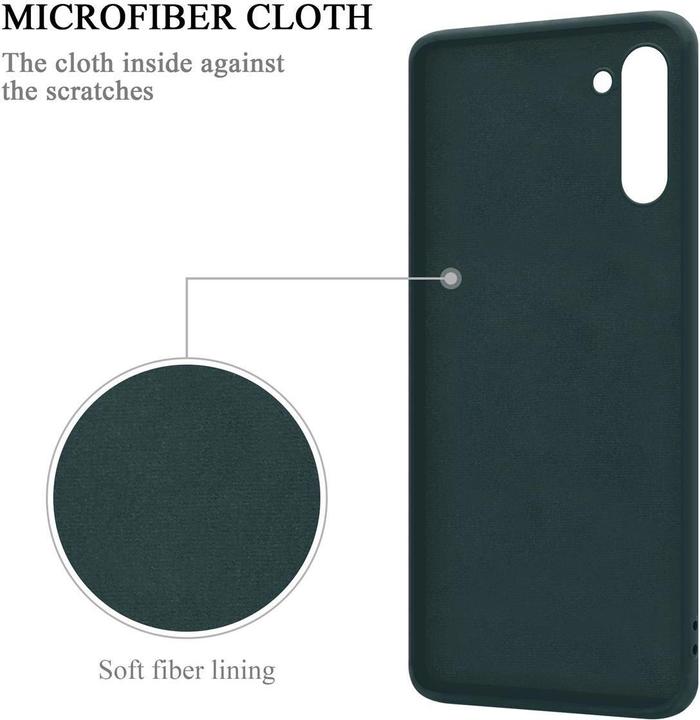 Actual product image Cadorabo TPU Liquid Ring Silicone Case Cover (Samsung Galaxy Note 10)